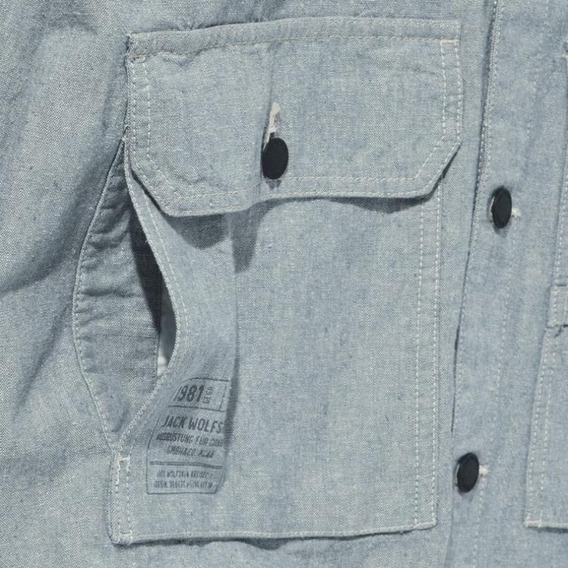 交換送料片道無料 ジャックウルフスキン Jack Wolfskin JP ヘンプ ウッドワーカー ジャケット JP HMP WOODWORKER JK 5030701 ティールグレー ファントム Jack Wolfskin（ジャックウルフスキン） 交換送料片道無料 Jack