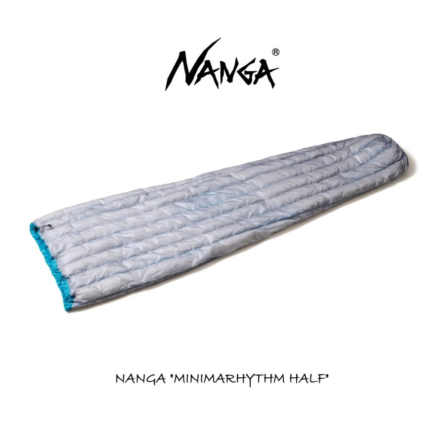 アウトドア寝具 NANGA / MINIMARHYTHM HALF NANGA（ナンガ） ハーフサイズ寝袋 ミニマリズム ハーフ MINIMARHYTHM