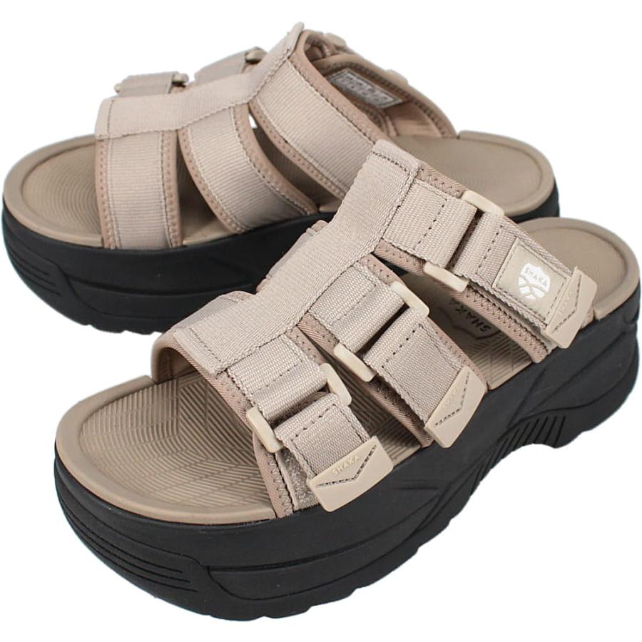 交換送料片道無料 シャカ SHAKA サンダル ネオ ラリー スライド チャンキー NEO RALLY SLIDE CHKY トープ SK-247 SHAKA（シャカ） 交換送料片道無料 サンダル ネオ ラリー スライド