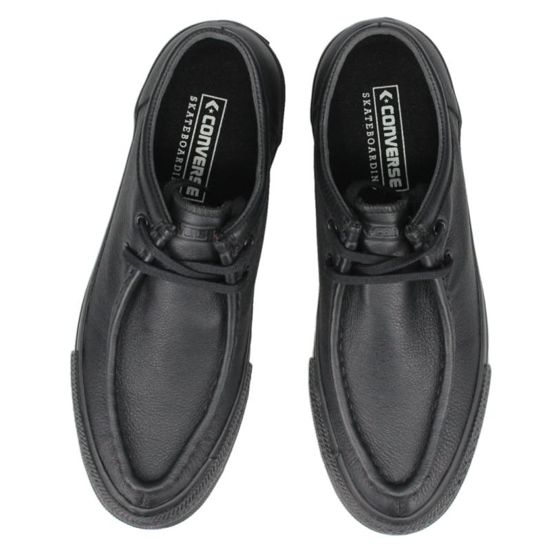 コンバース CS モカシン SK LE OX 黒 レザー 28センチ CS MOCCASIN SK OX / CS モカシン SK OX (ブラック)– コンバース