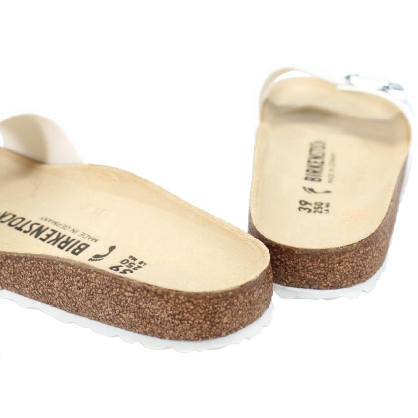 交換送料片道無料 ビルケンシュトック BIRKENSTOCK サンダル マドリッド Madrid ホワイト 0040733 ナロー幅 定番｜sneaker-soko｜02