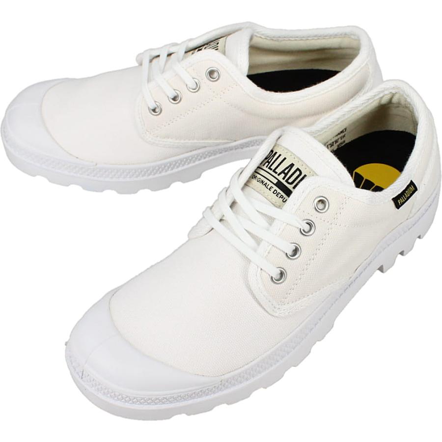 交換送料片道無料 パラディウム PALLADIUM スニーカー パンパ オックス オリジナーレ PAMPA OX ORIGINALE ホワイト/ホワイト 75331-101-M PALLADIUM（パラディウム） 交換送料片道無料 スニーカー パンパ