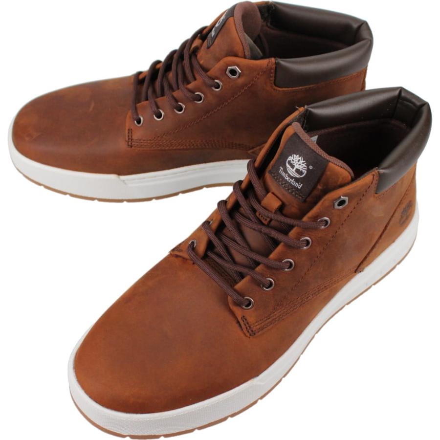 新品Timberland 本革シューズ フルグレイン ダークブラウン 26cm Timberland（ティンバーランド） 交換送料片道無料 メープル グローブ