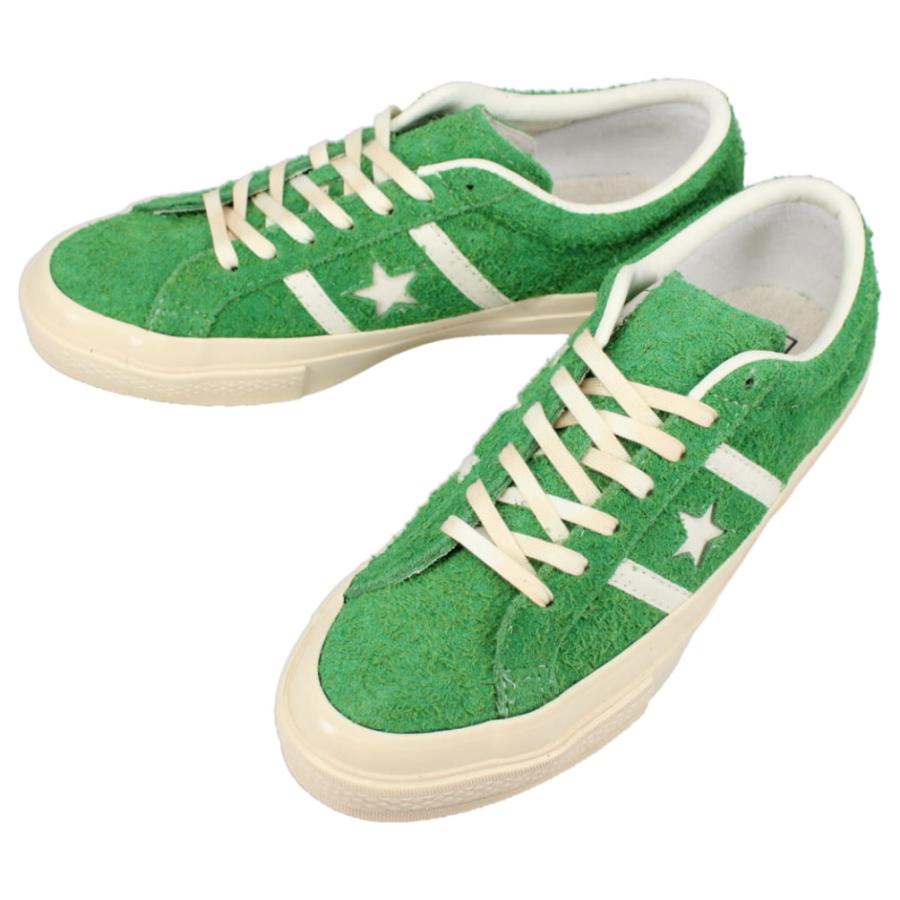状態良好 コンバース STAR&BARS スター&バーズ スエードグリーン CONVERSE（コンバース） 交換送料片道無料 スニーカー スター&バーズ