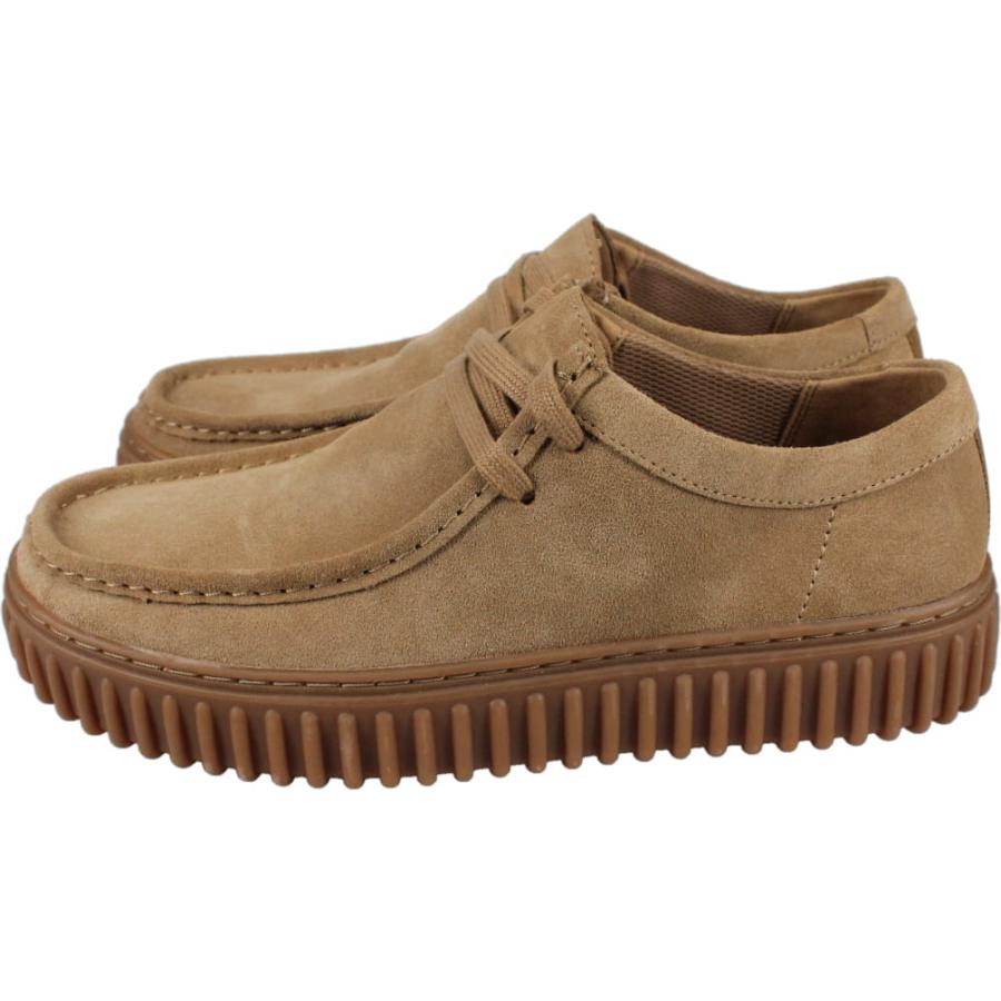 クラークス　トーヒルロー　ブーツ　シューズ　ワラビー　スエード Clarks（クラークス） トーヒル ローTorhill Lo ダークサンドスエード