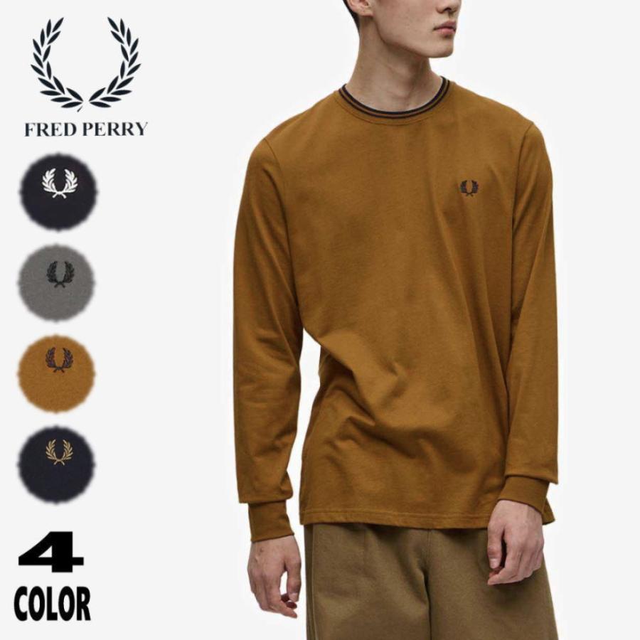 FRED PERRY（フレッドペリー） ツイン ティップド ロング スリーブ T