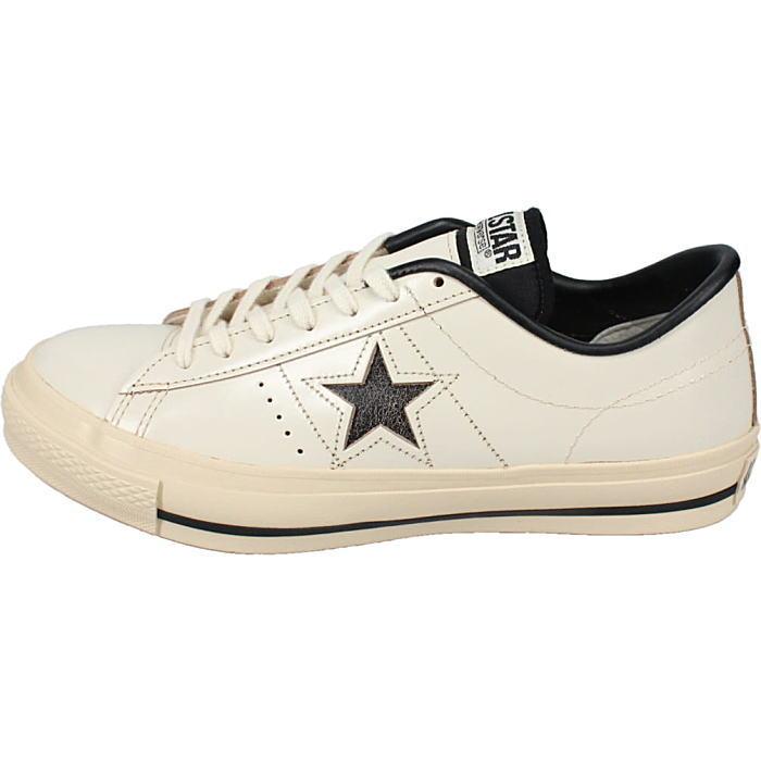 交換送料片道無料 コンバース CONVERSE スニーカー ワンスター ジャパン CP ONE STAR J CP クリーム/ブラック CRM/BLK｜sneaker-soko｜02