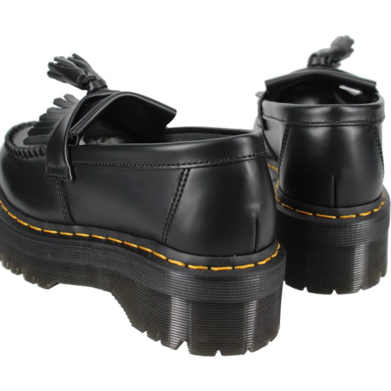 【売約済】Dr.Martens Adrian Quad Black ローファー Dr.Martens Adrian Quad Black Smooth BLACK （ドクターマーチン