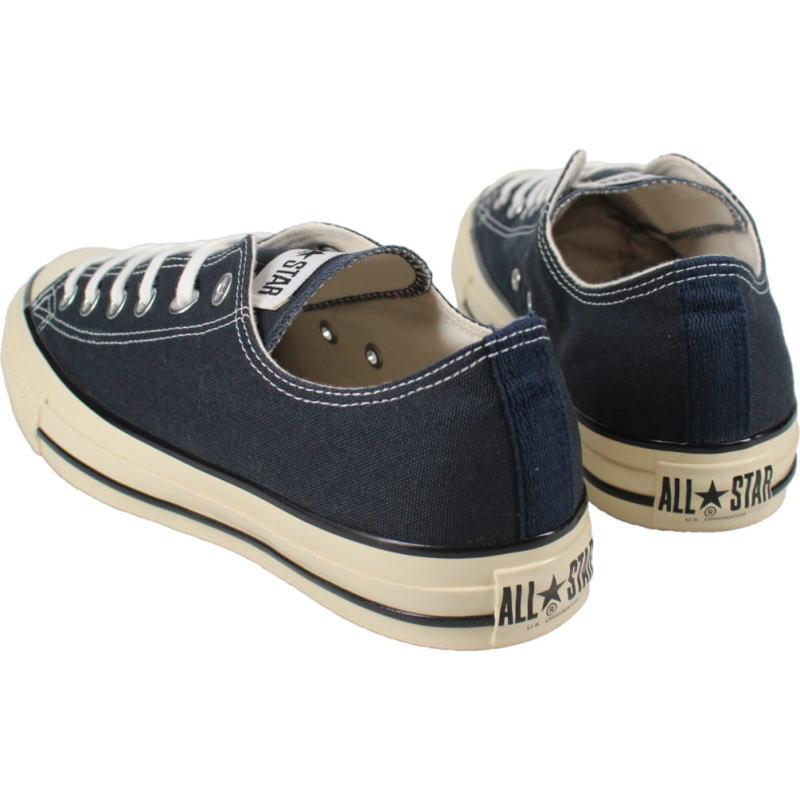 交換送料片道無料 コンバース CONVERSE スニーカー オールスター US エイジドカラーズ オックス ALL STAR US AGEDCOLORS OX インクブルー 1SD859｜sneaker-soko｜02