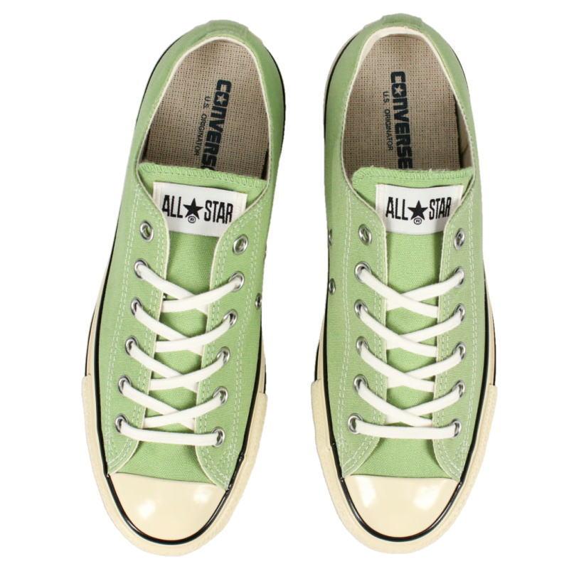 交換送料片道無料 コンバース CONVERSE スニーカー オールスター US エイジドカラーズ オックス ALL STAR US AGEDCOLORS OX ピスタチオ 1SD860｜sneaker-soko｜06