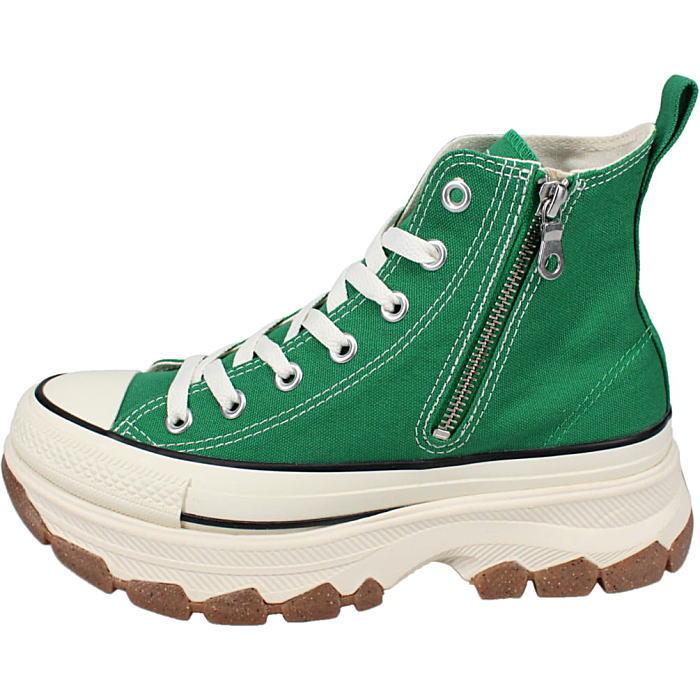 交換送料片道無料 コンバース CONVERSE スニーカー オールスター アール トレックウェーブ ジップ ハイ ALL STAR TREKWAVE Z HI グリーン 1SD839｜sneaker-soko｜02