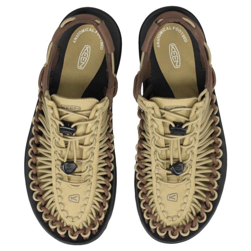 KEEN（キーン） 交換送料片道無料 メンズ ユニーク UNEEK カーキ
