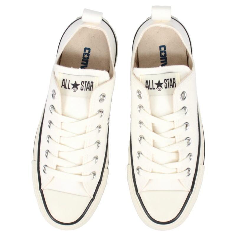 交換送料片道無料 コンバース CONVERSE スニーカー オールスター シャークソール オックス ALL STAR SHARKSOLE OX ホワイト 1SD880｜sneaker-soko｜06