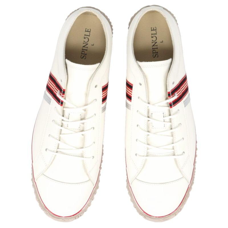 スピングル SPINGLE スニーカー SPM-168 ホワイト/レッド WHITE/RED 69 SPINGLE（スピングル） 交換返品送料無料 スニーカー SP-168 ホワイト