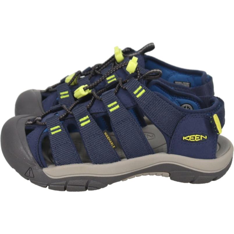 交換送料片道無料 子供 キーン KEEN サンダル ニューポート バウンドレス ネーブルアカデミー/イブニングプリムローズ 1028613 YOUTH 20cm〜23.5cmの画像