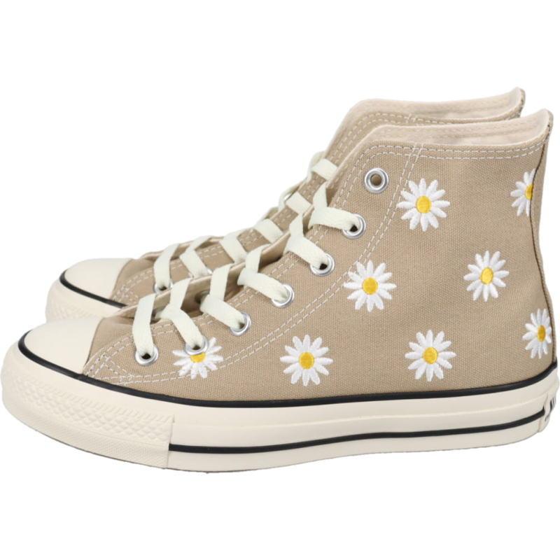 交換送料片道無料 コンバース スニーカー オールスター デイジーフラワー ハイ CONVERSE ALL STAR R DAISYFLOWER HI ベージュ 1SD825｜sneaker-soko｜04