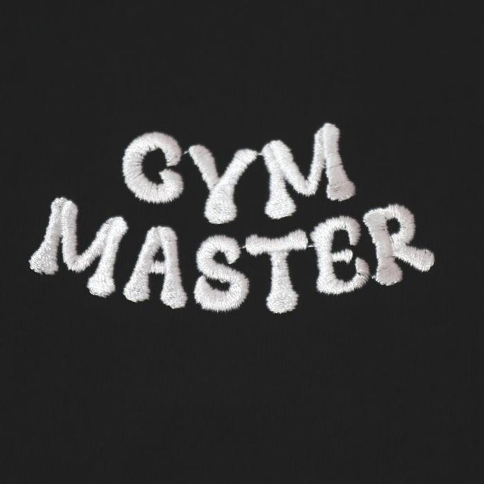 交換送料片道無料 ジムマスター gym master 7.4oz スタックオンユー刺繍ティー G321707 01（ホワイト）05（ブラック）｜sneaker-soko｜06