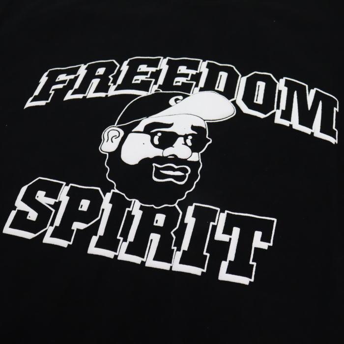 交換送料片道無料 ジムマスター gym master Tシャツ 6.2oz 起毛天竺 FREEDOM SPIRIT Tee G333736 01（ホワイト）05（ブラック）｜sneaker-soko｜06