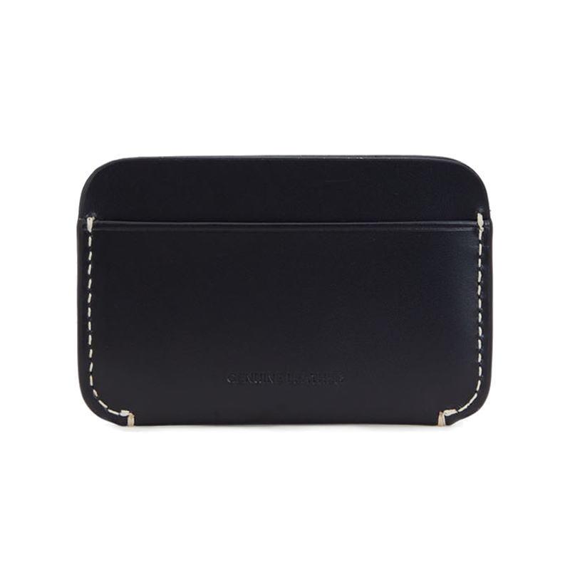 FRED PERRY ボックス レザー カードホルダー Box Leather 【シルバー