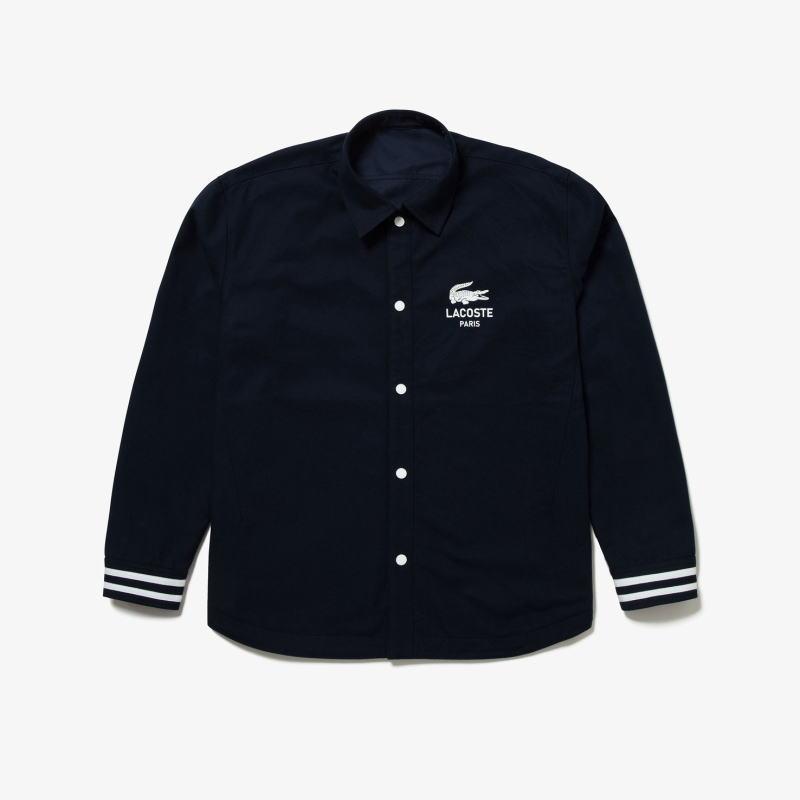 LACOSTE 交換送料片道無料 ラコステ コーチ×バーシティ リバーシブル 