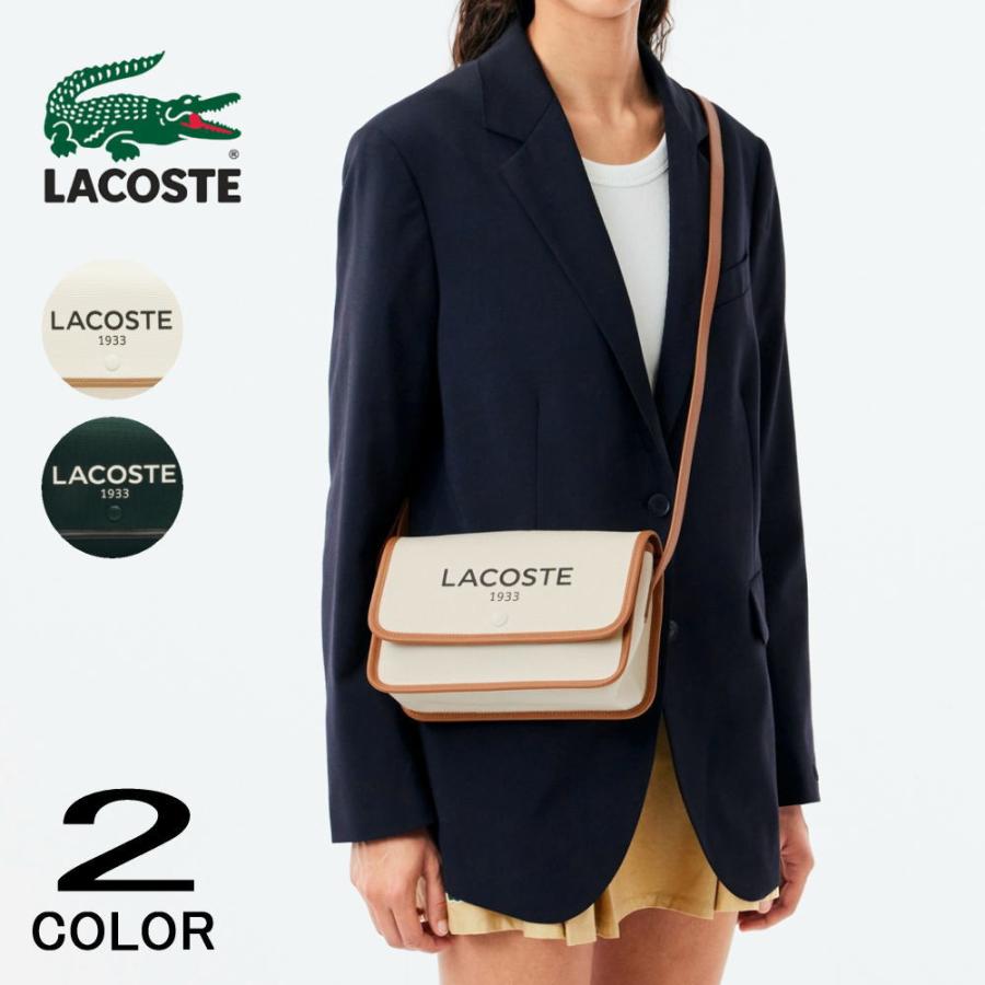 LACOSTE（ラコステ） ヘリテージ キャンバス フラップ クローズ