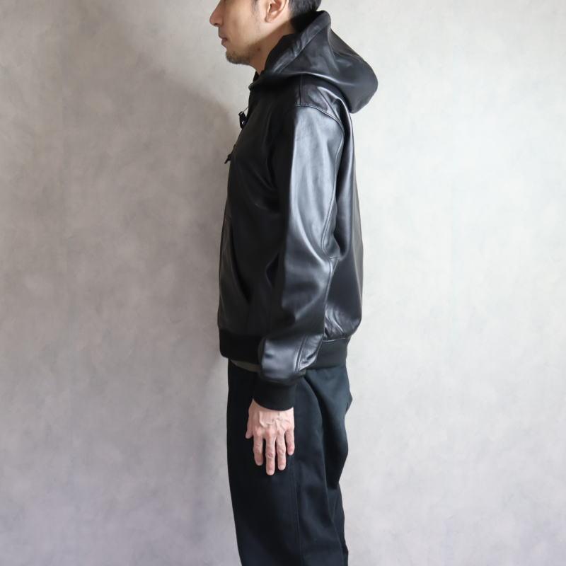 Schott N.Y.C（ショット） Schott メンズ レザー フルジップ パーカー