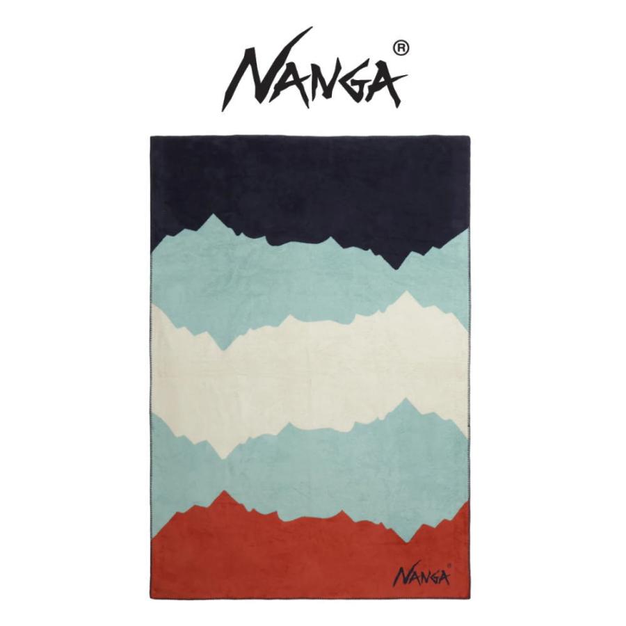 NANGA（ナンガ） マルチカラー リッジライン コットン ブランケット