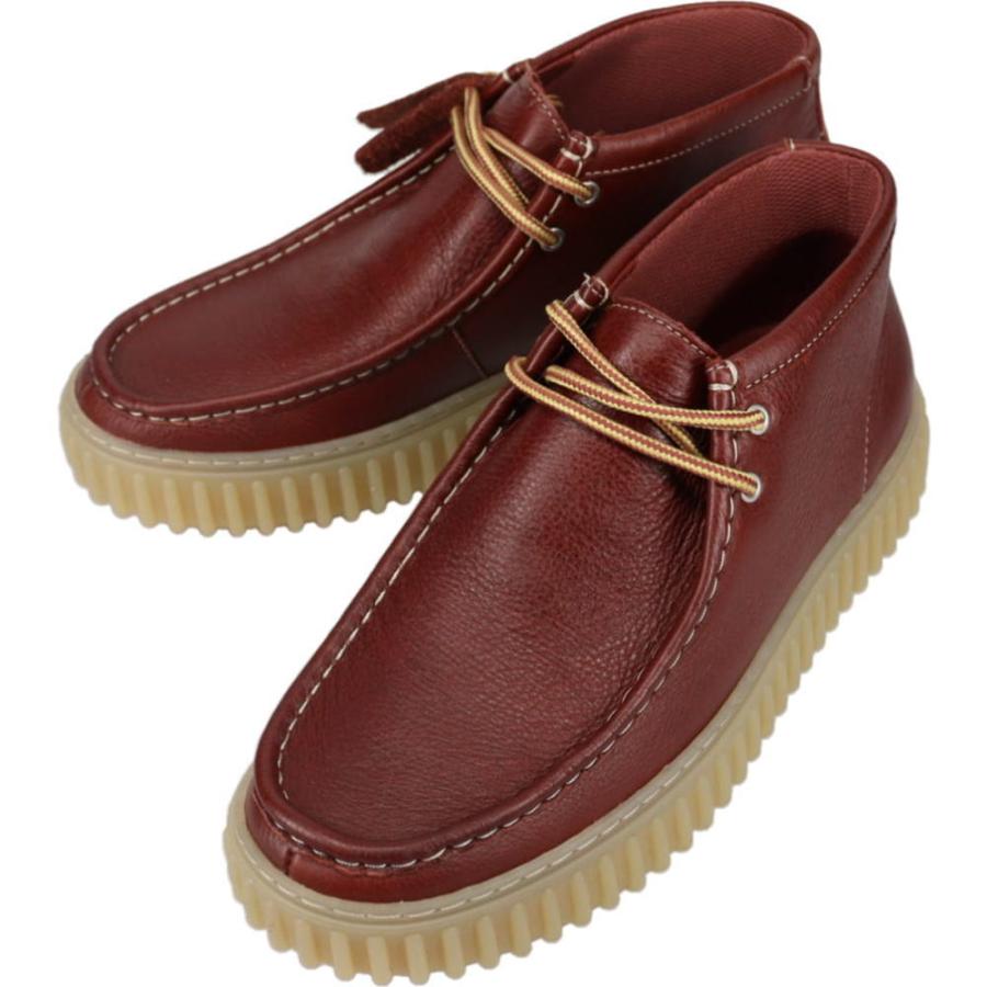 クラークス Clarks トーヒルハイ Torhill Hi ブラウンレザー 26178267 Clarks（クラークス） トーヒルハイ Torhill Hi ブラウンレザー