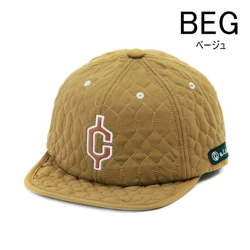 Clef（クレ） 帽子 キャップ QUILTING B.CAP キルティング ビー