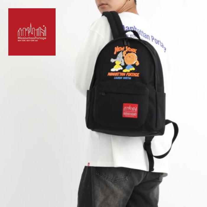マンハッタンポーテージ Manhattan Portage ビッグ アップル バックパック JR Ver.2  ローレン マーティン Big Apple Backpack JR Ver.2 Lauren Martin ブラック 1210-JR-2-LAUREN BLK Manhattan Portage（マンハッタンポーテージ） ビッグ アップル バック