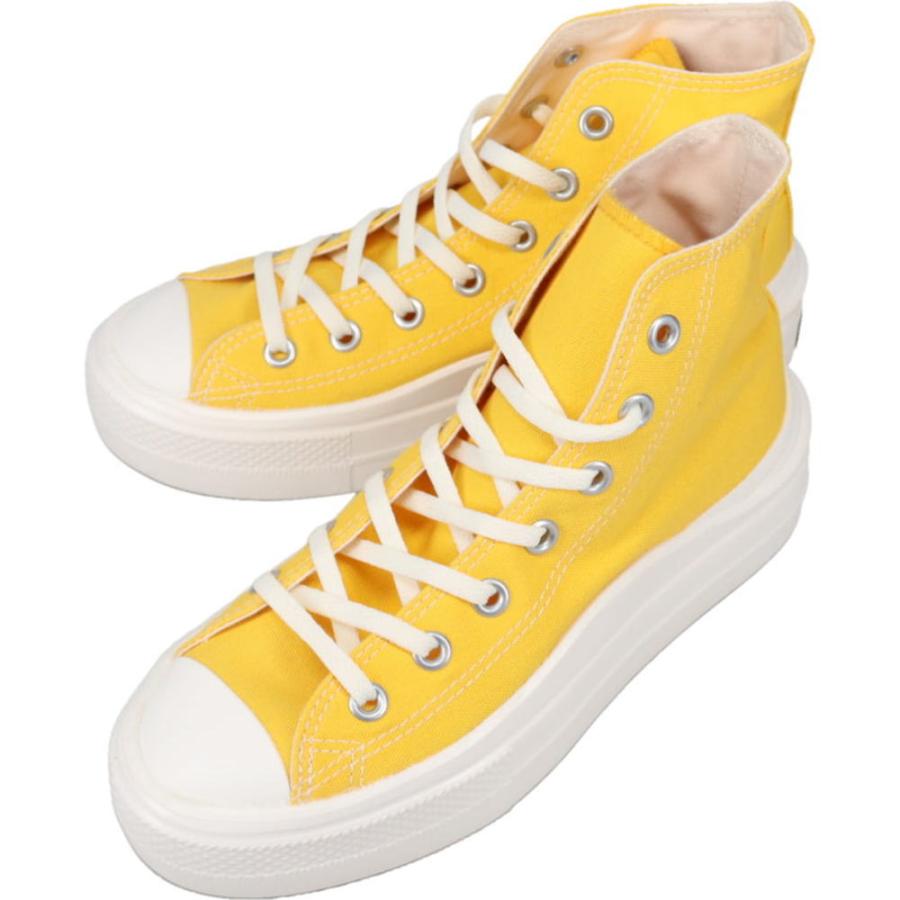 コンバース CONVERSE スニーカー オールスター ライト PLTS 2  HI ALL STAR LIGHT PLTS 2 HI イエロー YELLOW 1SE137 CONVERSE（コンバース） スニーカー オールスター ライト PLTS 2 HI