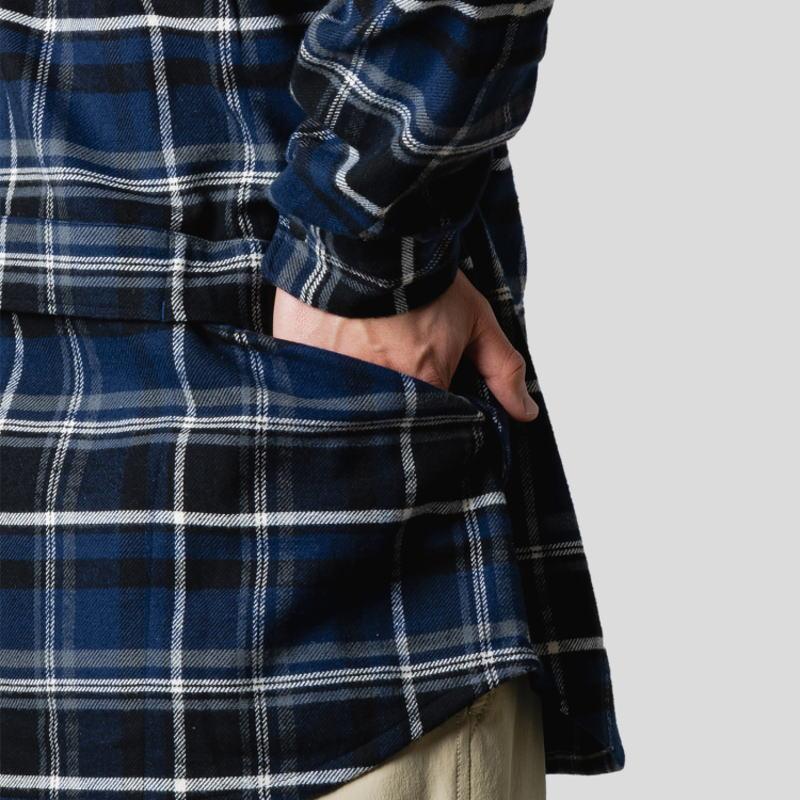 narifuri（ナリフリ） ネル起毛バックポケットシャツ NF4049 001