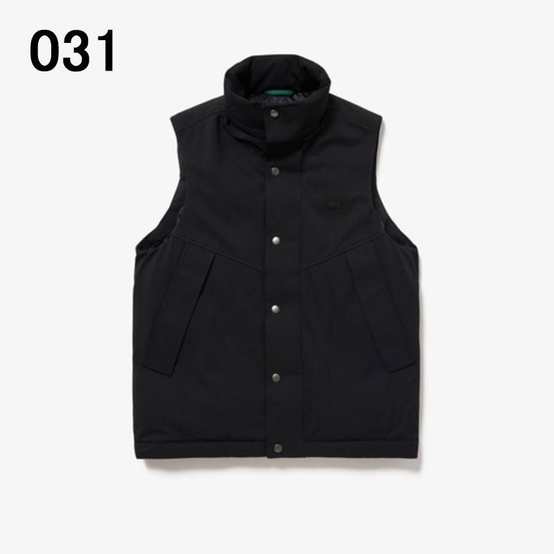 LACOSTE ラコステ 耐水透湿ピケダウンベスト BH020J99 031 LACOSTE ラコステ 耐水透湿ピケダウンベスト BH020J99 031