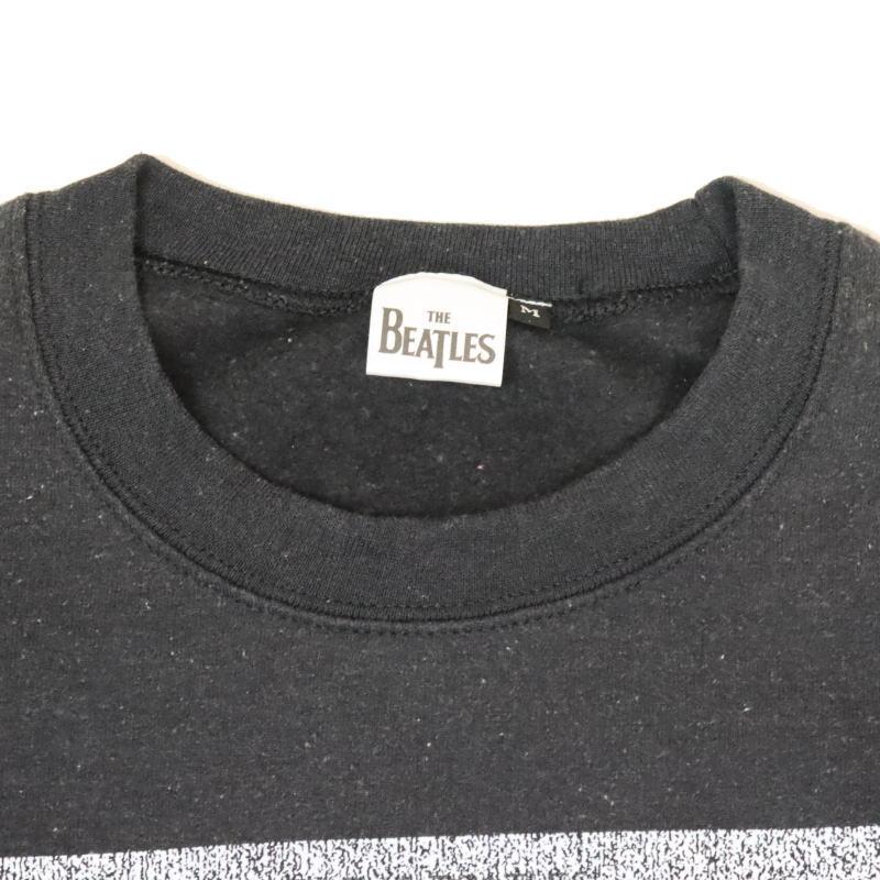 ザ・ビートルズ The Beatles プリーズ プリーズ ミー PLEASE PLEASE ME スウェットシャツ ブラック ホワイト The Beatles ザ・ビートルズ プリーズ プリーズ ミー PLEASE PLEASE ME