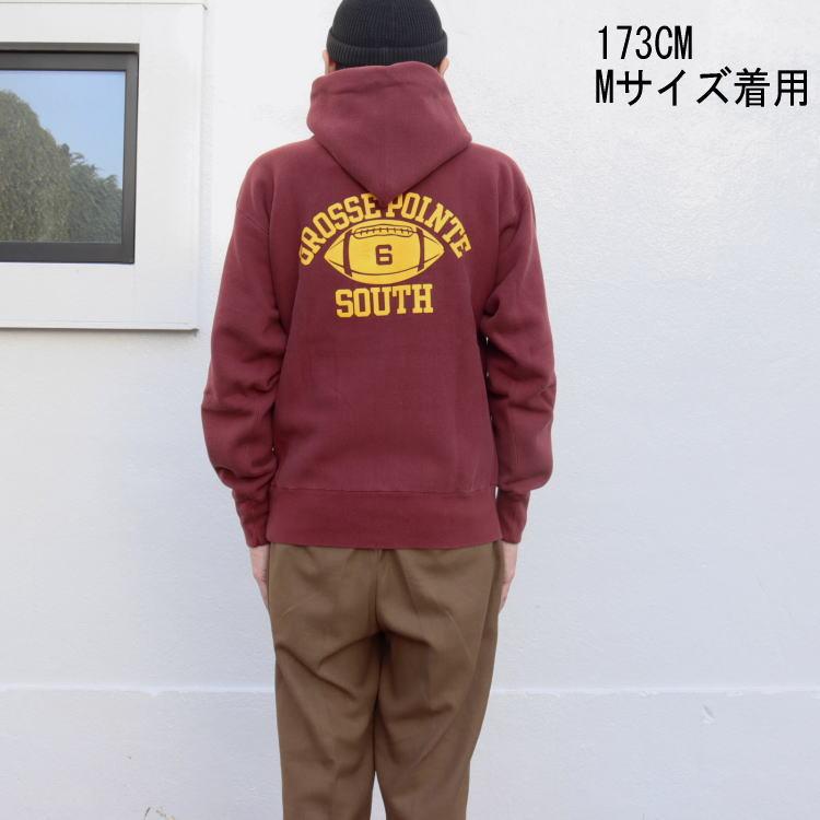 チャンピオン Champion リバースウィーブ(R) フーデッド スウェット シャツ 24FW TRUE TO ARCHIVES C3-A115 370(ネイビー) 970(マルーン)の画像
