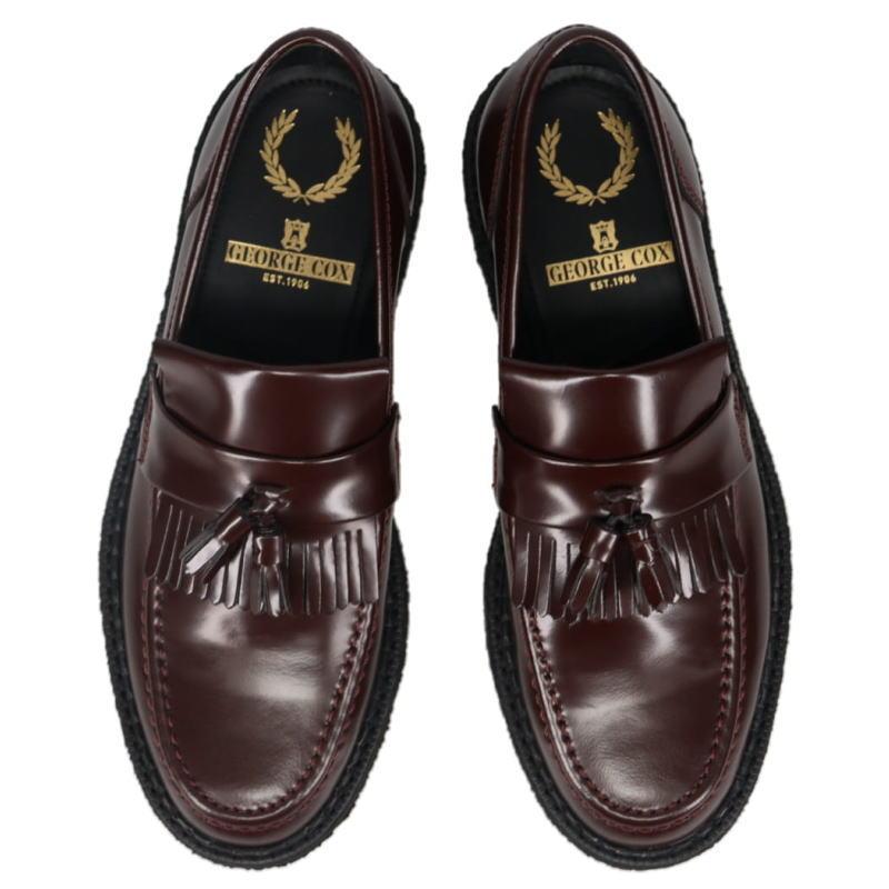 FRED PERRY ローファー FRED PERRY 定番 フレッドペリー X ジョージ コックス タッセル