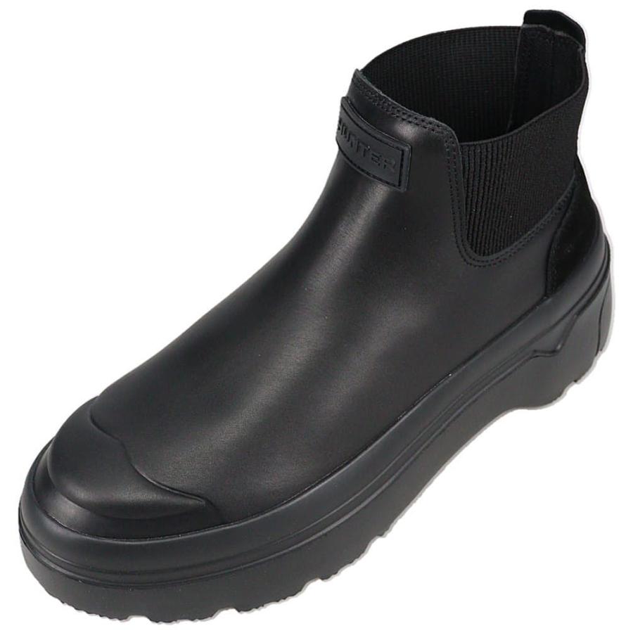 ハンター HUNTER ウインターブーツ リファインド エクスプローラー プルオン レザー ブーツ REFINED EXPLORER PULL ON LETHER BOOT ブラック(BLK) UFS8002LEAの画像