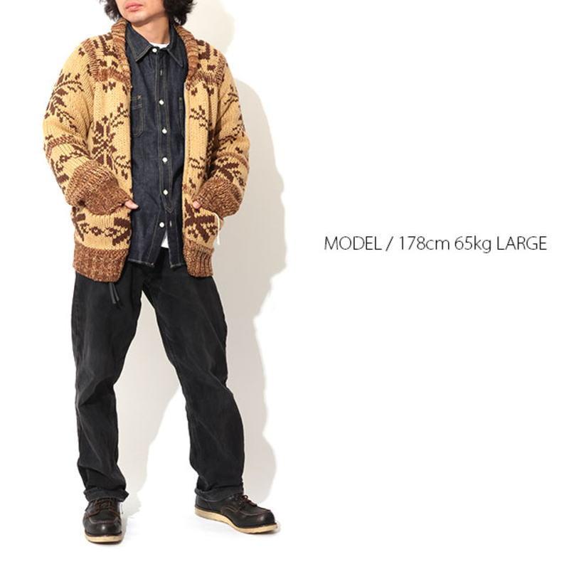 HOUSTON（ヒューストン） カウチン ニット カーディガン COWICHAN KNIT