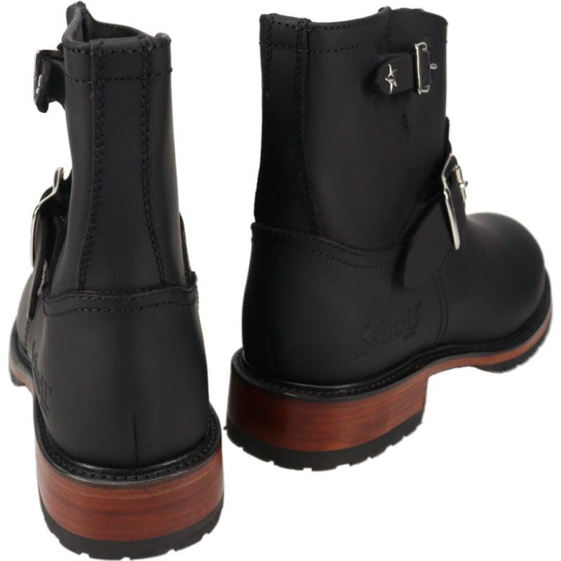 ショット Schott ショート エンジニアブーツ ワンスター コレクション SHORT ENGINEER BOOTS ONE STAR COLLECTION ブラック S25503 010の画像