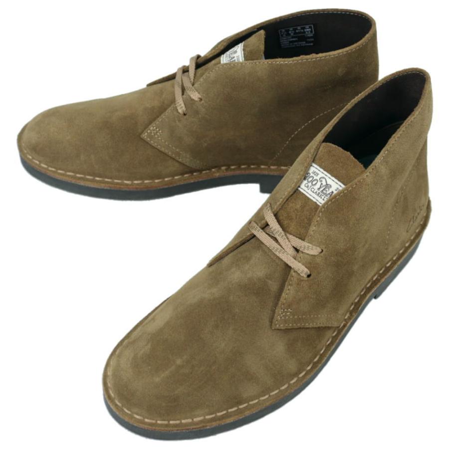 クラークス Clarks メンズ デザート ブーツ エヴォ Desert Bt Evo オリーブスエード 26180841 Clarks（クラークス） メンズ デザート ブーツ エヴォ Desert Bt Evo