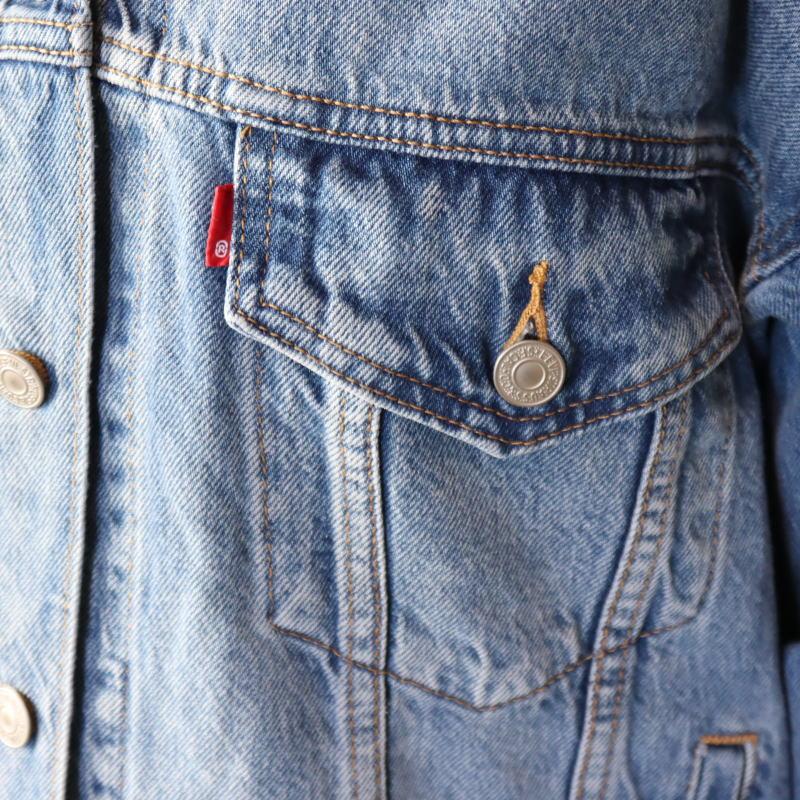 90s USA製 Levi's リバーシブル ブランケット トラッカージャケット リーバイス Levi's 90s トラッカージャケット Trucker Jacket