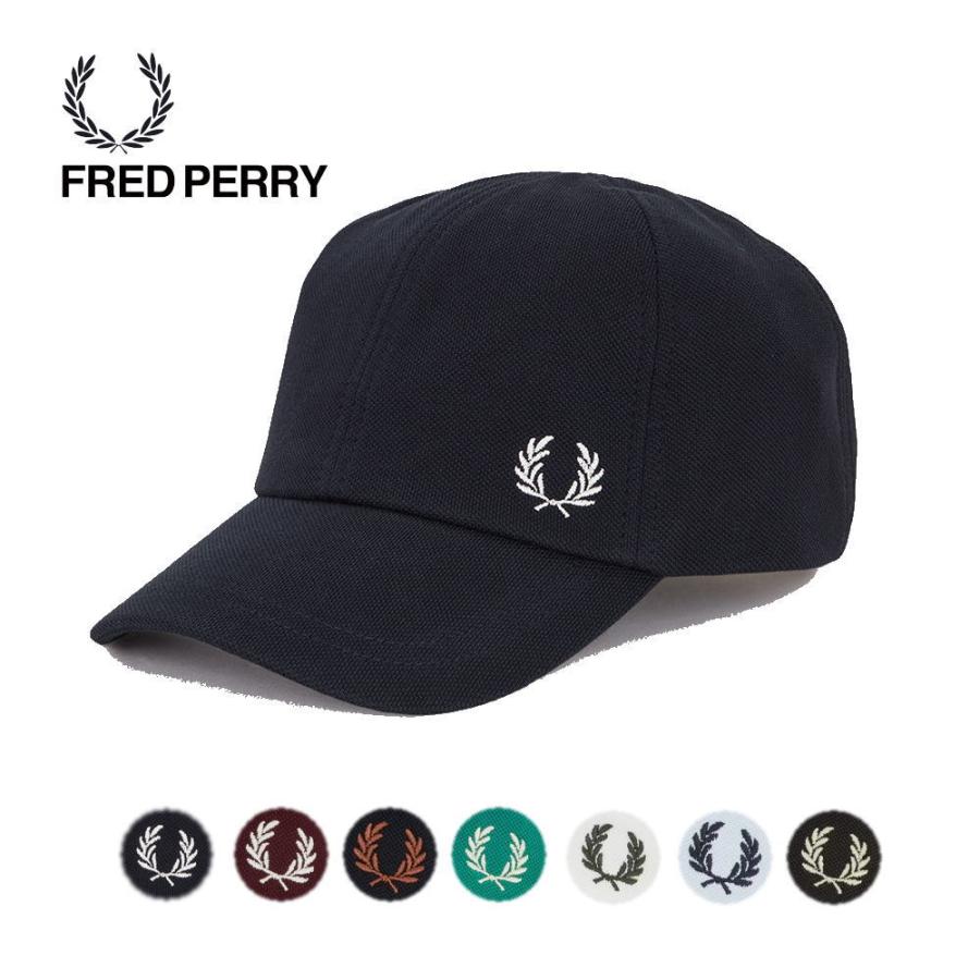 フレッドペリー FRED PERRY 帽子 ピケ クラシック キャップ Pique Classic Cap HW6726 267 597 V56 Y31 Y37 Y73 Y79 FRED PERRY（フレッドペリー） 帽子 ピケ クラシック キャップ Pique