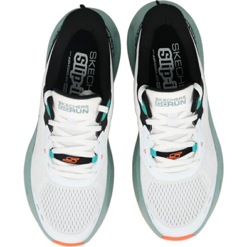 SKECHERS（スケッチャーズ） スニーカー スリップインズ マックス クッショニング グライドステップ アドバート ホワイト/マルチ ...