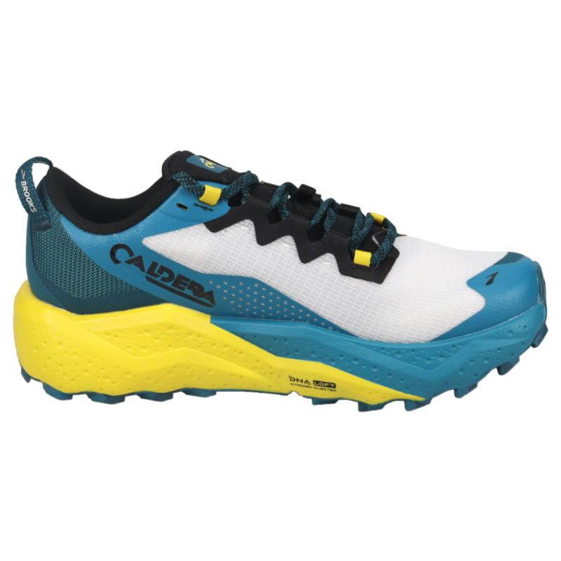 D幅 レギュラー幅 ブルックス メンズ カルデラ8 Caldera8 トレイルランニングシューズ トレラン ホワイト 白 ブルー 青 送料無料 BROOKS BMM4403 BROOKS（ブルックス） ランニングシューズ カルデラ 8 Caldera 8