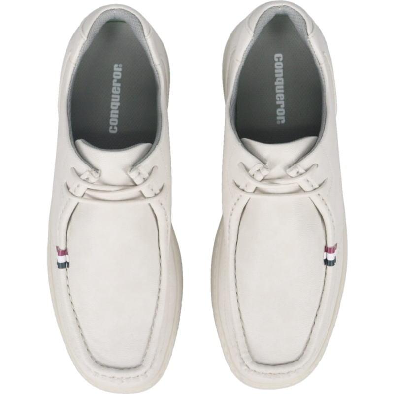 コンカラー conqueror スニーカー スペンサー SPENCER パールグレー コンカラー conqueror スニーカー スペンサー SPENCER パールグレー