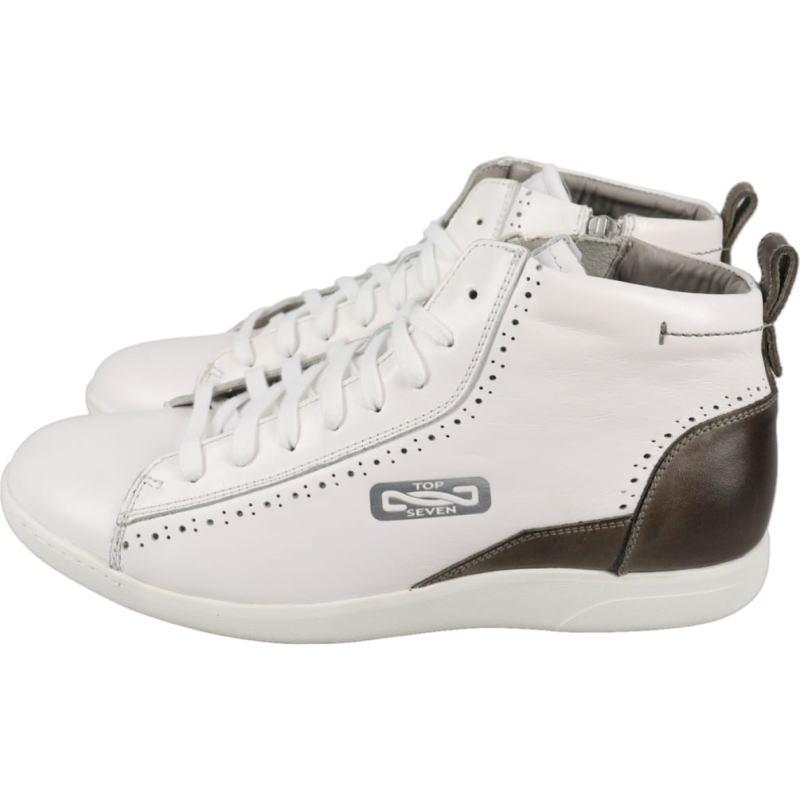 TOP SEVEN（トップセブン） スニーカー T7-At236 ck ホワイト/グレー