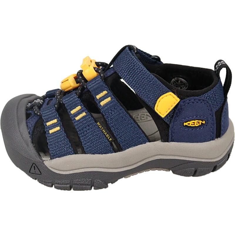 キーン KEEN キッズ サンダル ニューポート エイチツー NEWPORT H2 ネイバルアカデミー/キーンイエロー 1029138 CHILDREN(15cm〜19.5cm)  子供の画像