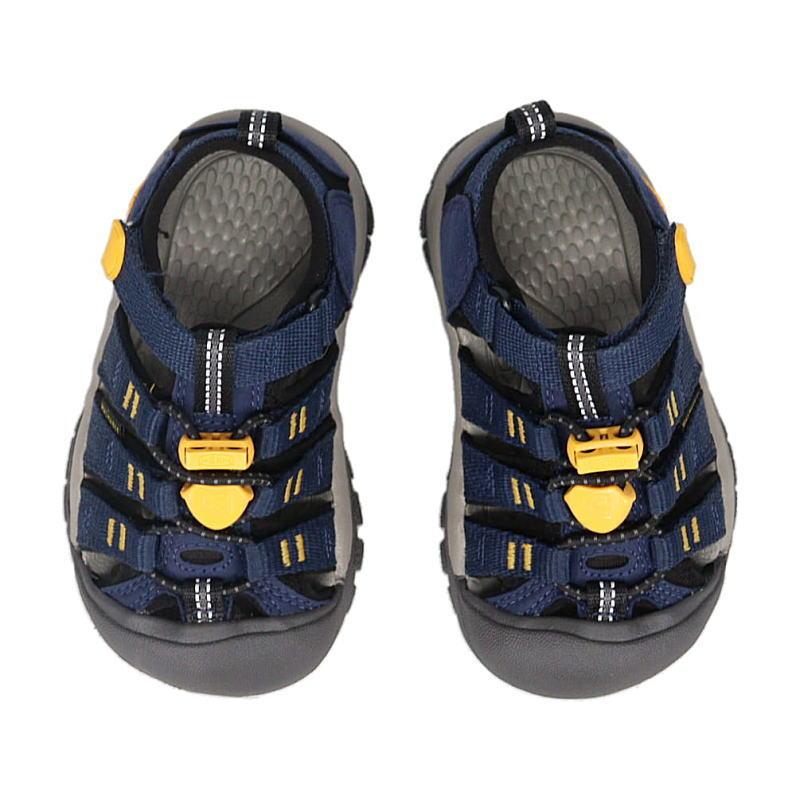 キーン KEEN キッズ サンダル ニューポート エイチツー NEWPORT H2 ネイバルアカデミー/キーンイエロー 1029138 CHILDREN(15cm〜19.5cm)  子供の画像