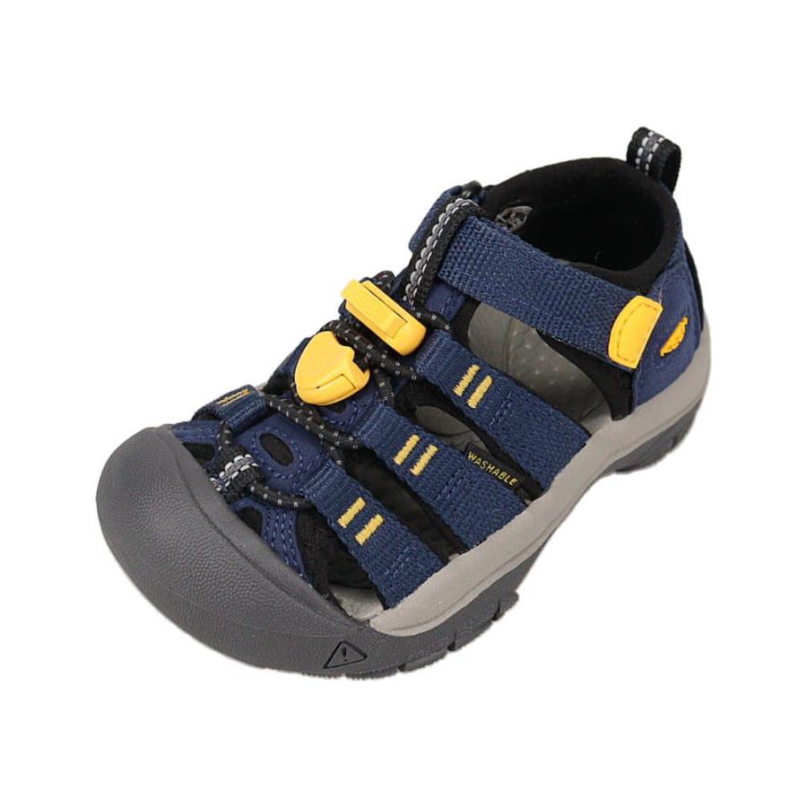 キーン KEEN キッズ サンダル ニューポート エイチツー NEWPORT H2 ネイバルアカデミー/キーンイエロー 1029138 CHILDREN(15cm〜19.5cm)  子供の画像