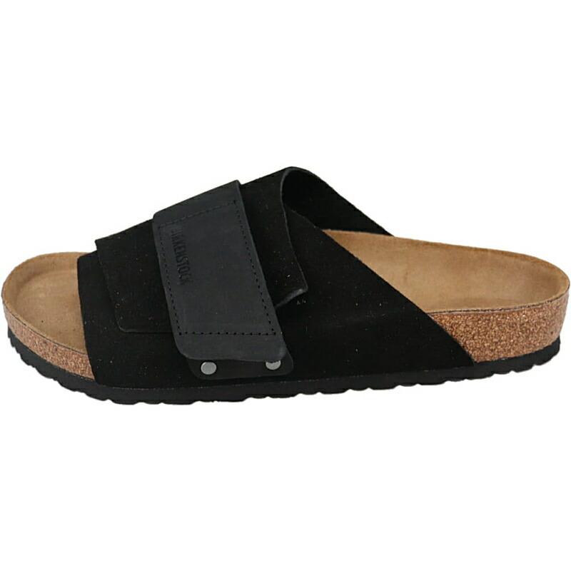 ビルケンシュトック BIRKENSTOCK サンダル キョウト Kyoto ブラック 1022350 レギュラー幅の画像